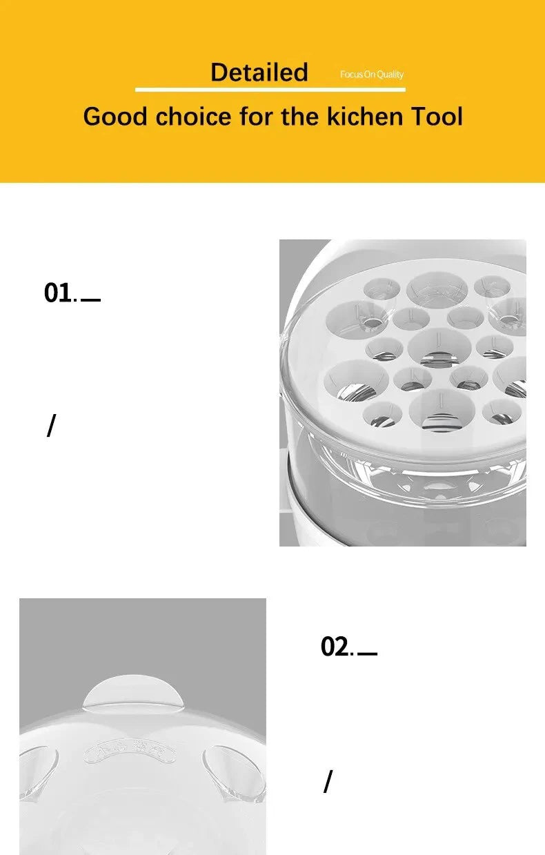 220V Multifunctional Electric Egg Boiler