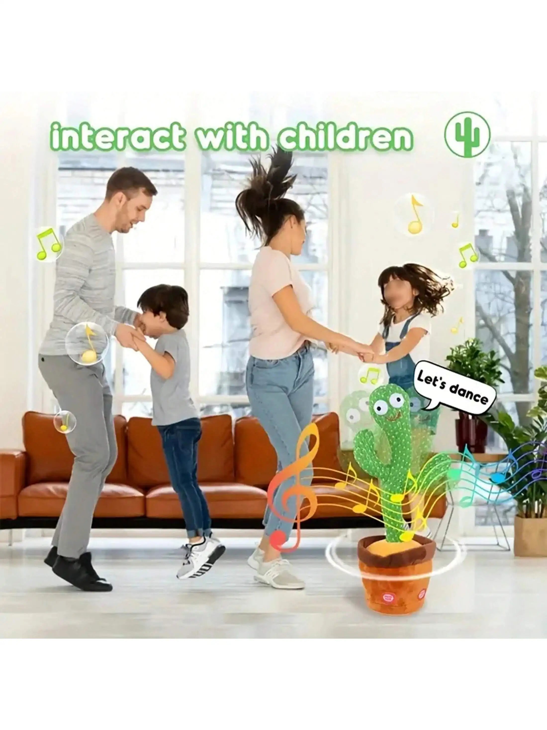 Dancing Talking Cactus Toys For Baby Boys And Girls