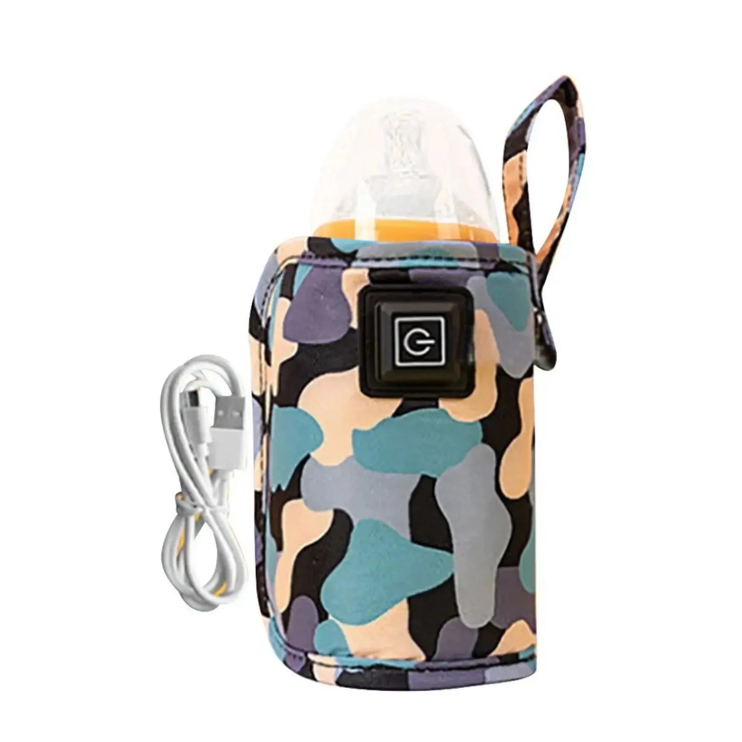 USB milk and water warmer bottle heater for travel and stroller use, insulated and safe for winter baby nursing