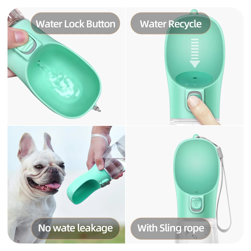 Portable Dog Water Bottle For Small Large Dogs