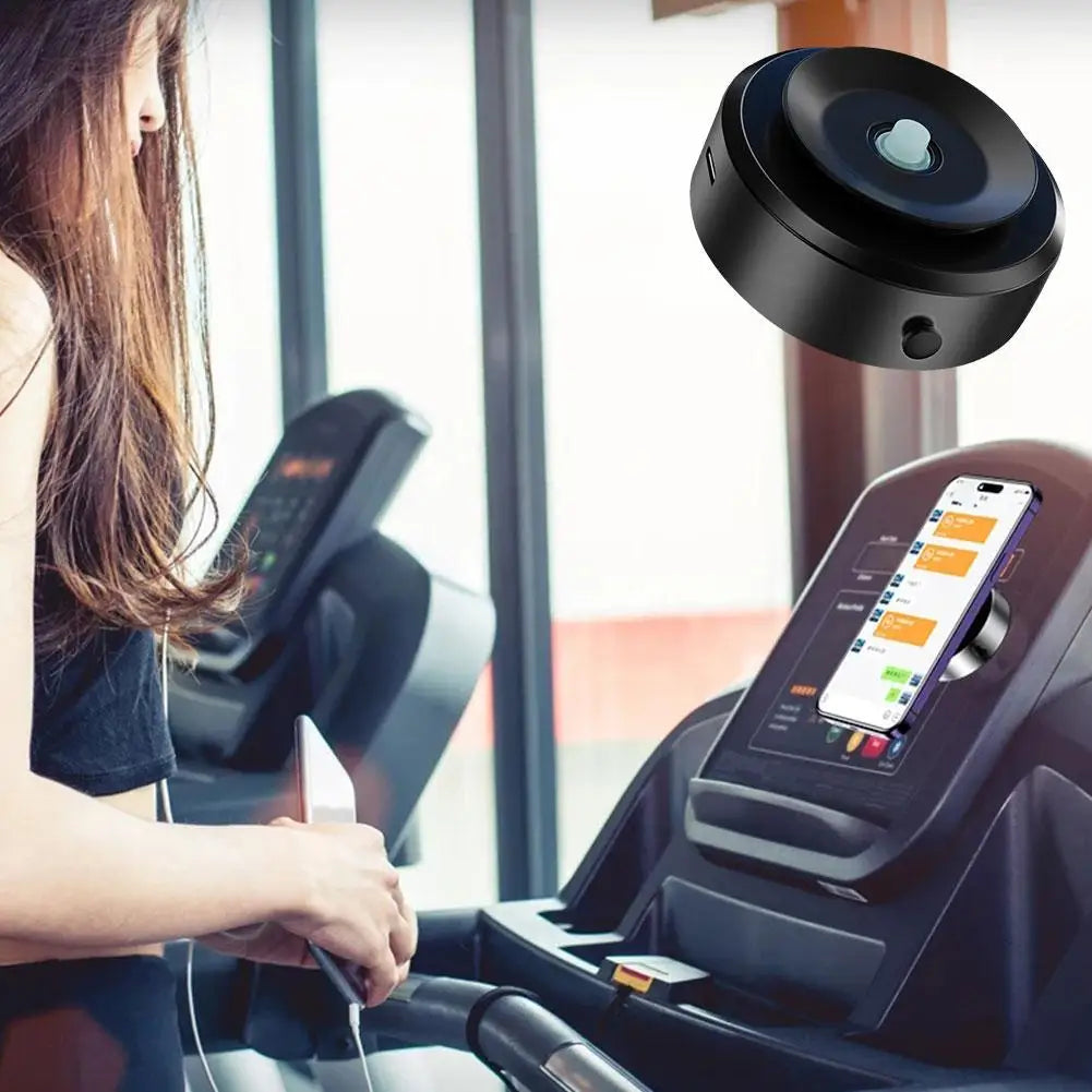 Intelligent Magnetic Car Mount Phone Holder - Universal Vacuum Adsorption, Stable Black Bracket