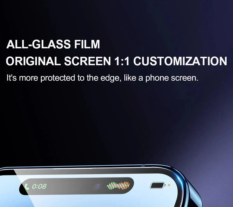 Tempered Glass Screen Protector for iPhone 14, 13, 15, 11, 16, XR, XS Max - Full Coverage, Scratch Resistant