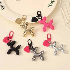 Cute Acrylic Balloon Dog Keychain for Y2K Bag Decoration and Gifts