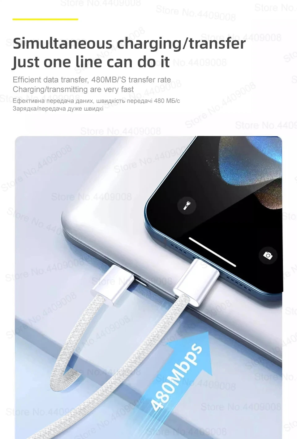 PD 35W USB-C Fast Charger with Type-C cable for iPhone 16, 15, 14, 13, 12, 11 Pro Max