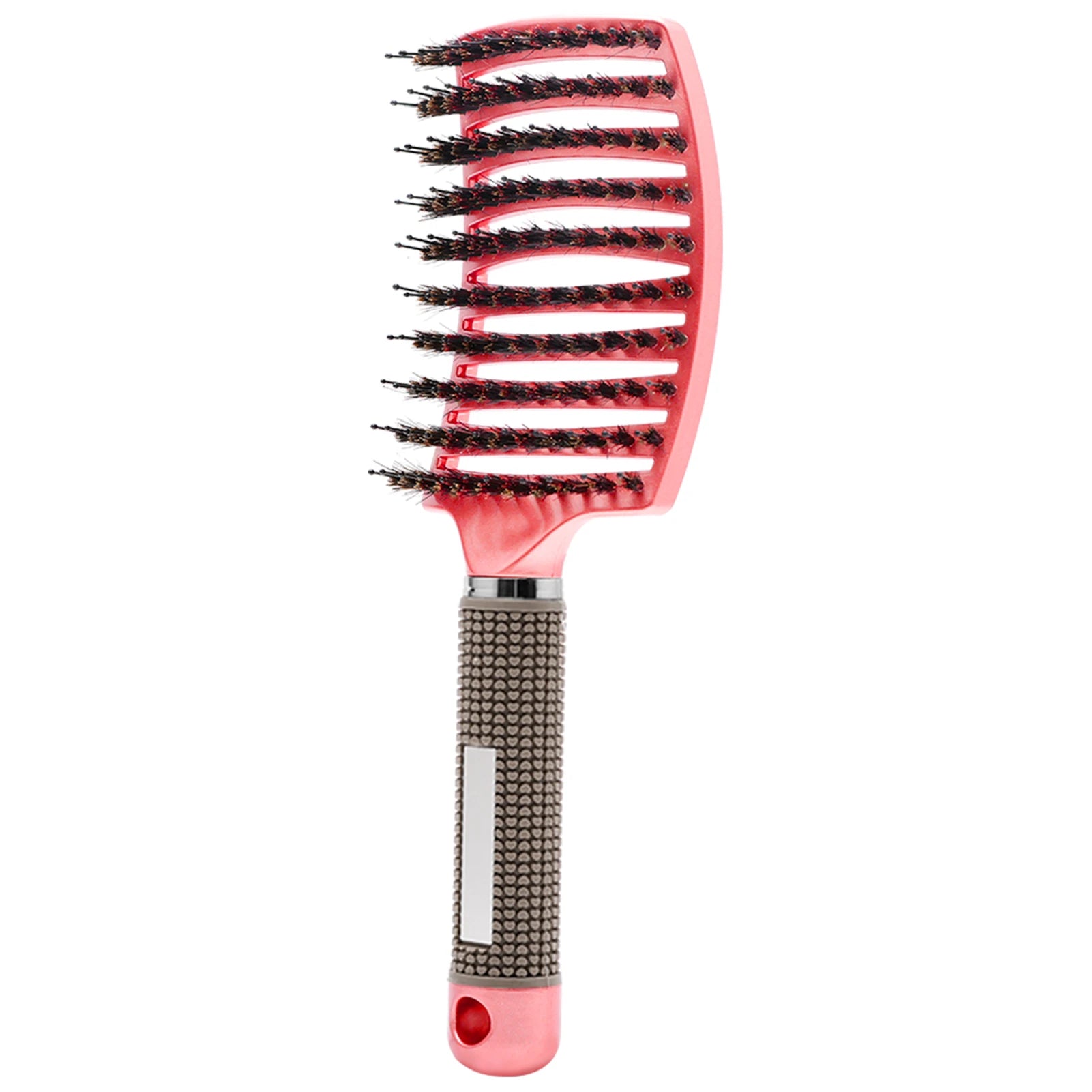 Detangling hair brush and comb set for curly hair, wet & dry massage comb with bristle & nylon for women, salon styling tool