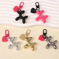 Cute Acrylic Balloon Dog Keychain for Y2K Bag Decoration and Gifts