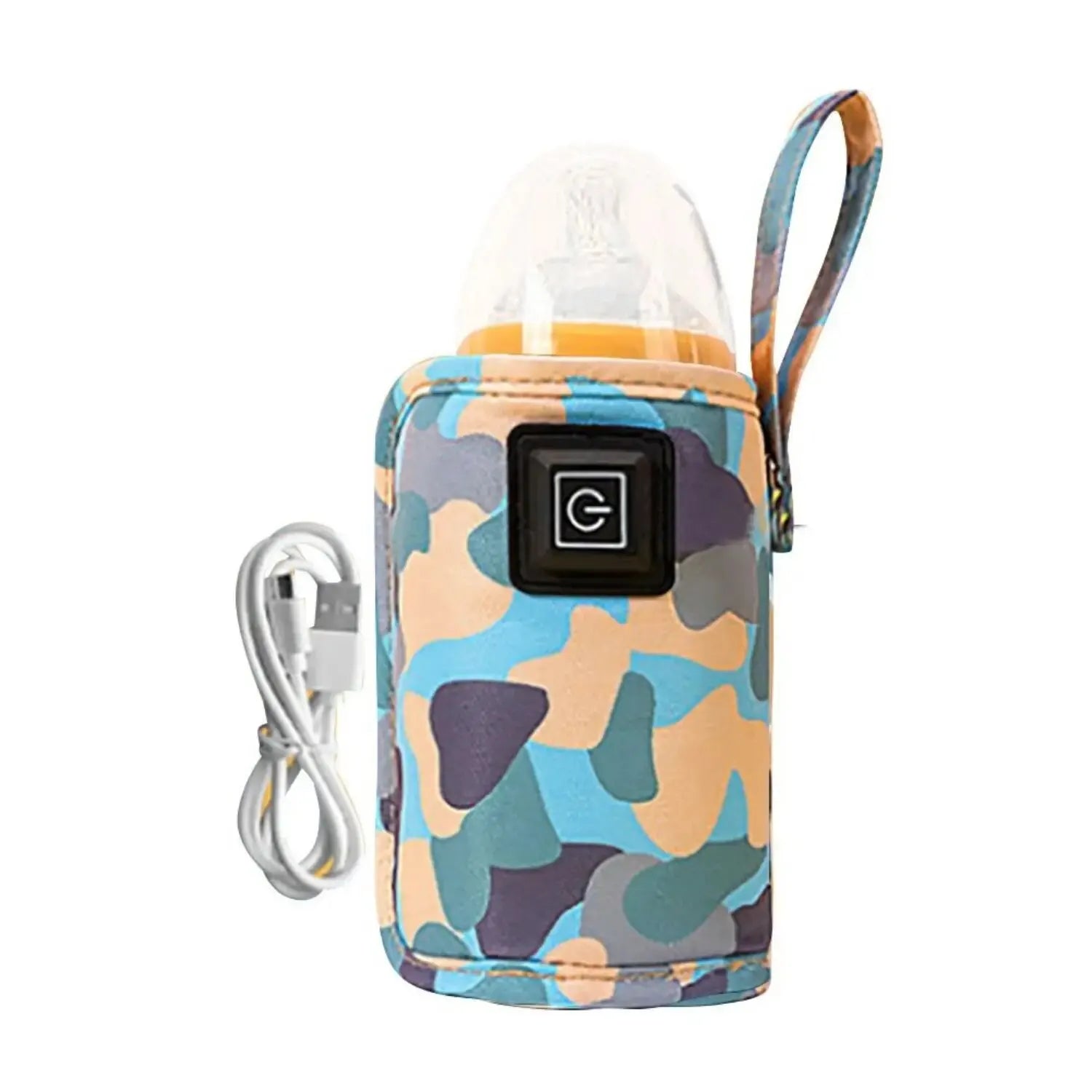 USB milk and water warmer bottle heater for travel and stroller use, insulated and safe for winter baby nursing