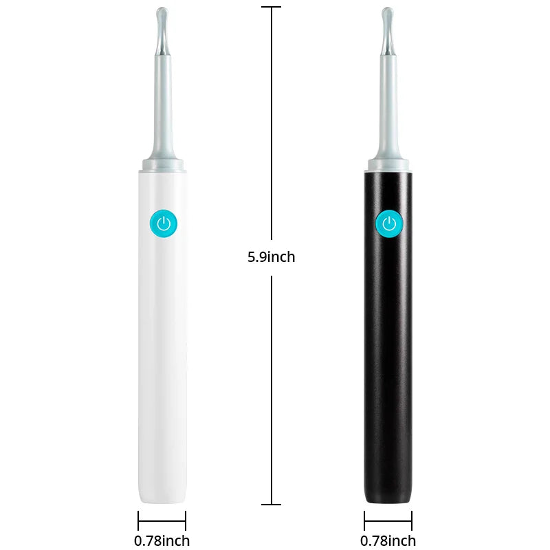 KERUI smart ear wax removal tool with 5MP HD camera, light, and endoscope otoscope for safe and precise ear cleaning